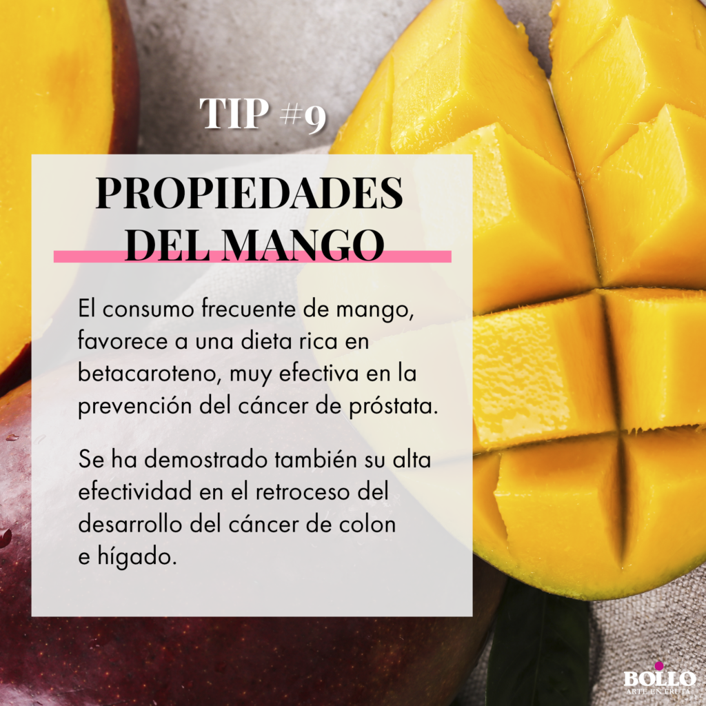Propiedades Del Mango Frutas Bollo