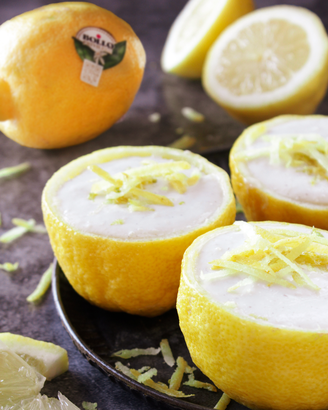 Cold lemon cream
