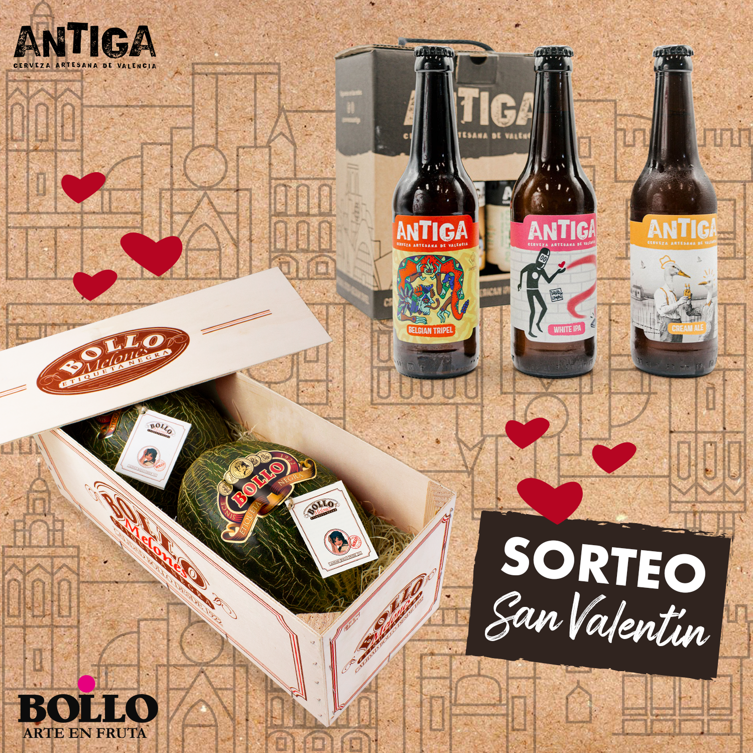 Sorteo Instagram Bollo Fruits & Cervezas Antiga