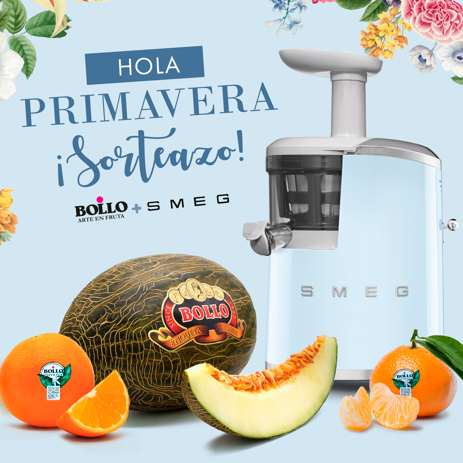 Bases legales sorteo Smeg & Bollo Fruits